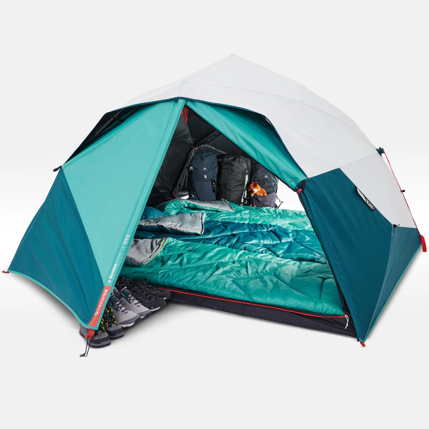 Quechua 3 Man Blackout Tent - 2 Seconds Easy F&B - Image 4