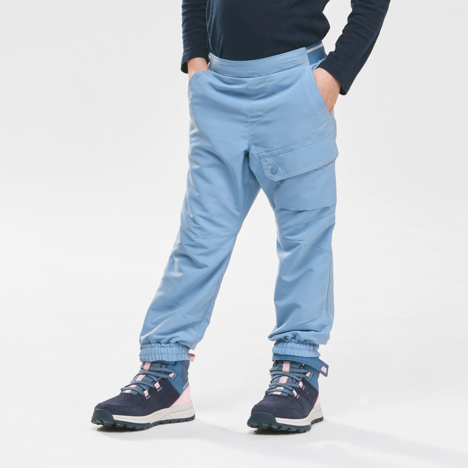 Quechua Children's Warm Water-repellent Hiking Trousers - SH100 - Age 2 - Image 3