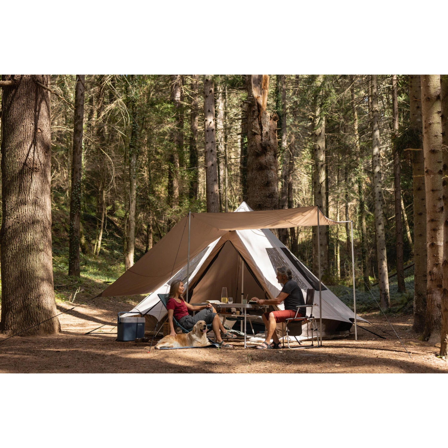 Quechua 5 Man Teepee Tent - Image 4