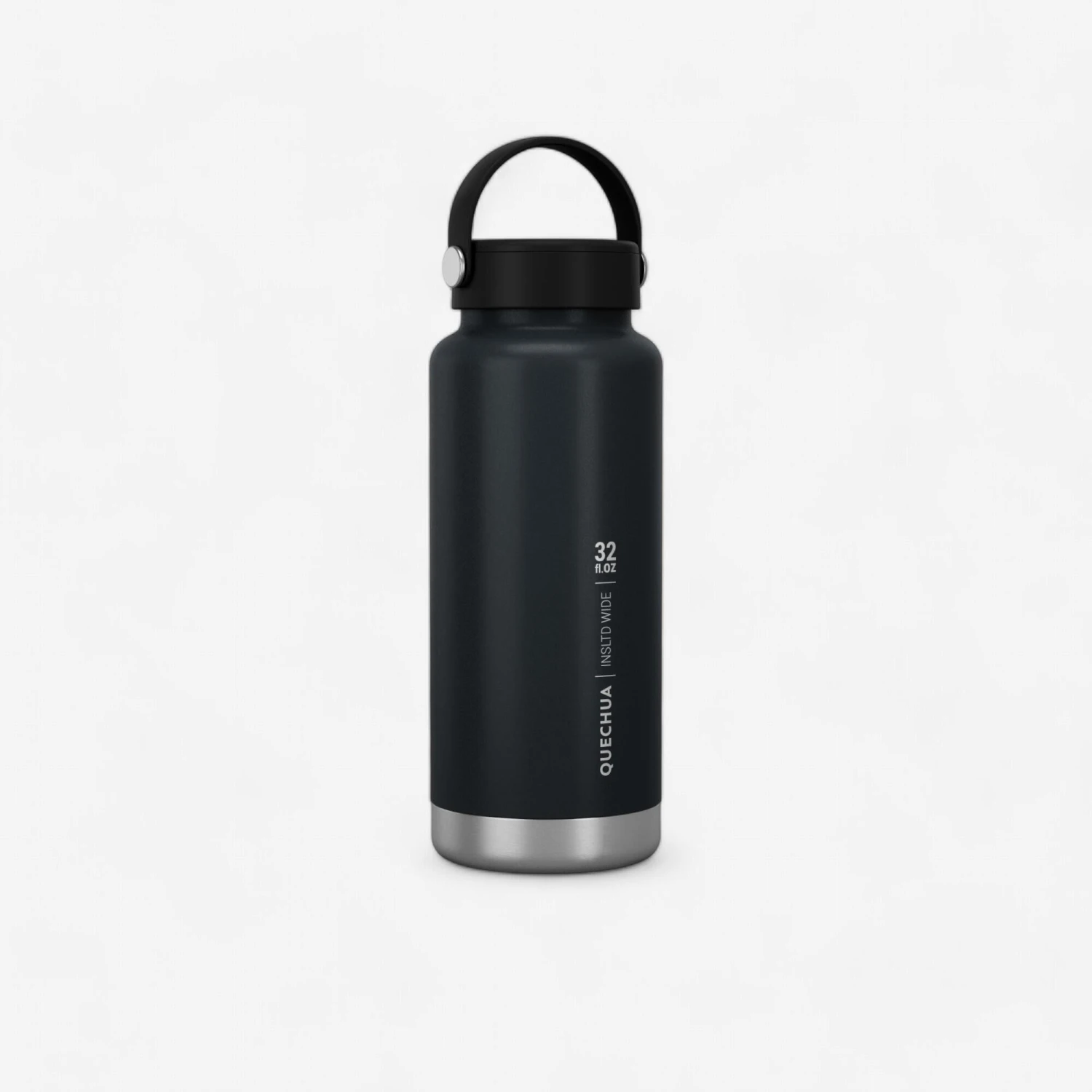 Quechua Isothermal Water Bottle MH100 (stainless Steel Double
