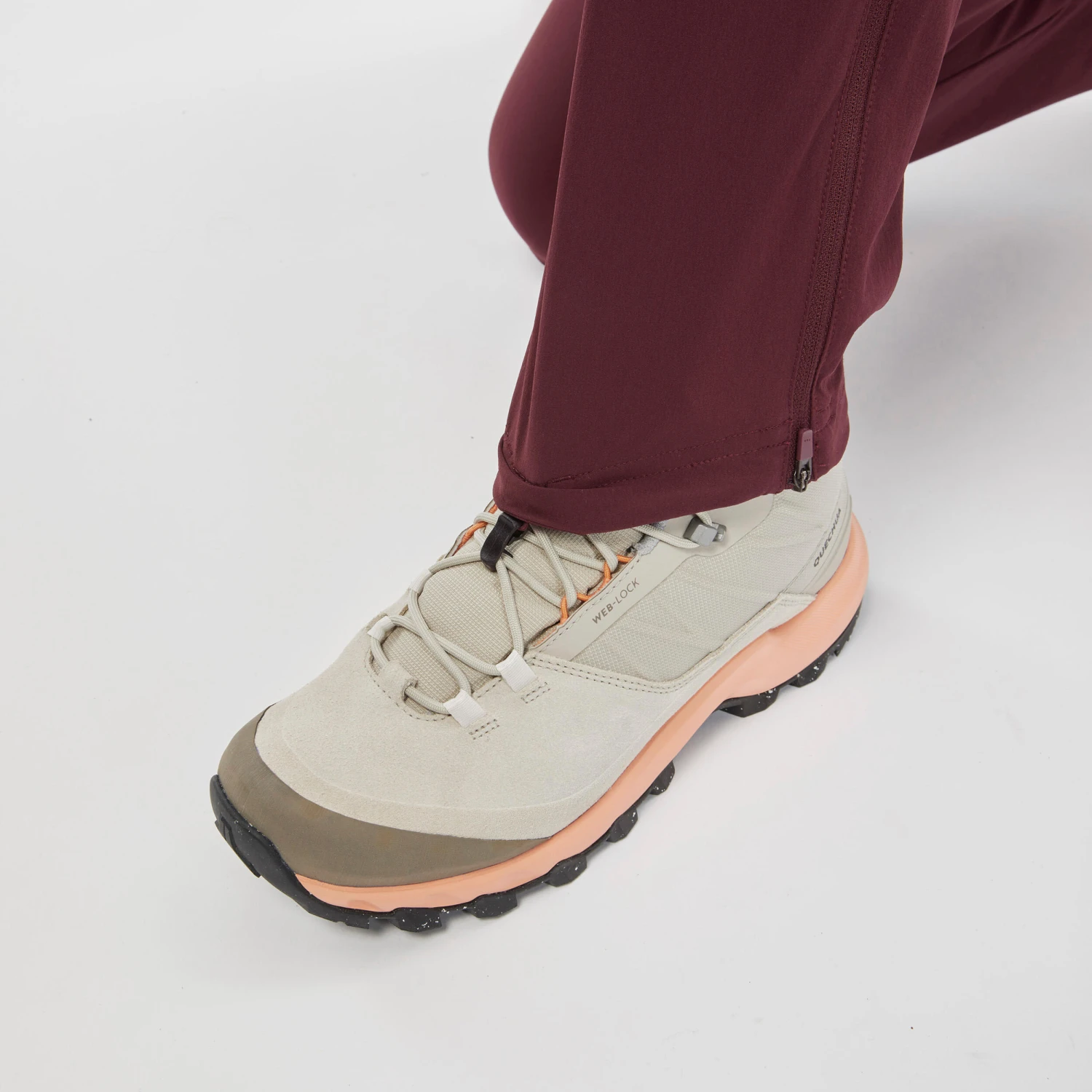 Quechua Women's Convertible Mountain Hiking Trousers - Image 8