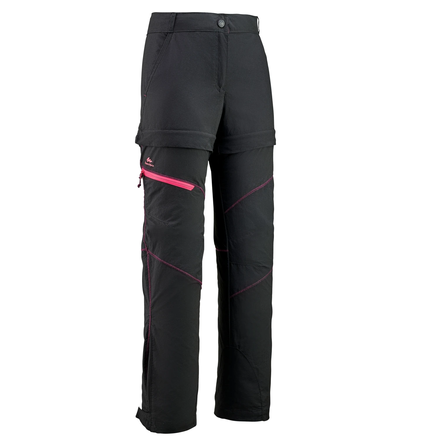 Quechua Kids’ Modular Hiking Trousers MH500 Aged 7
