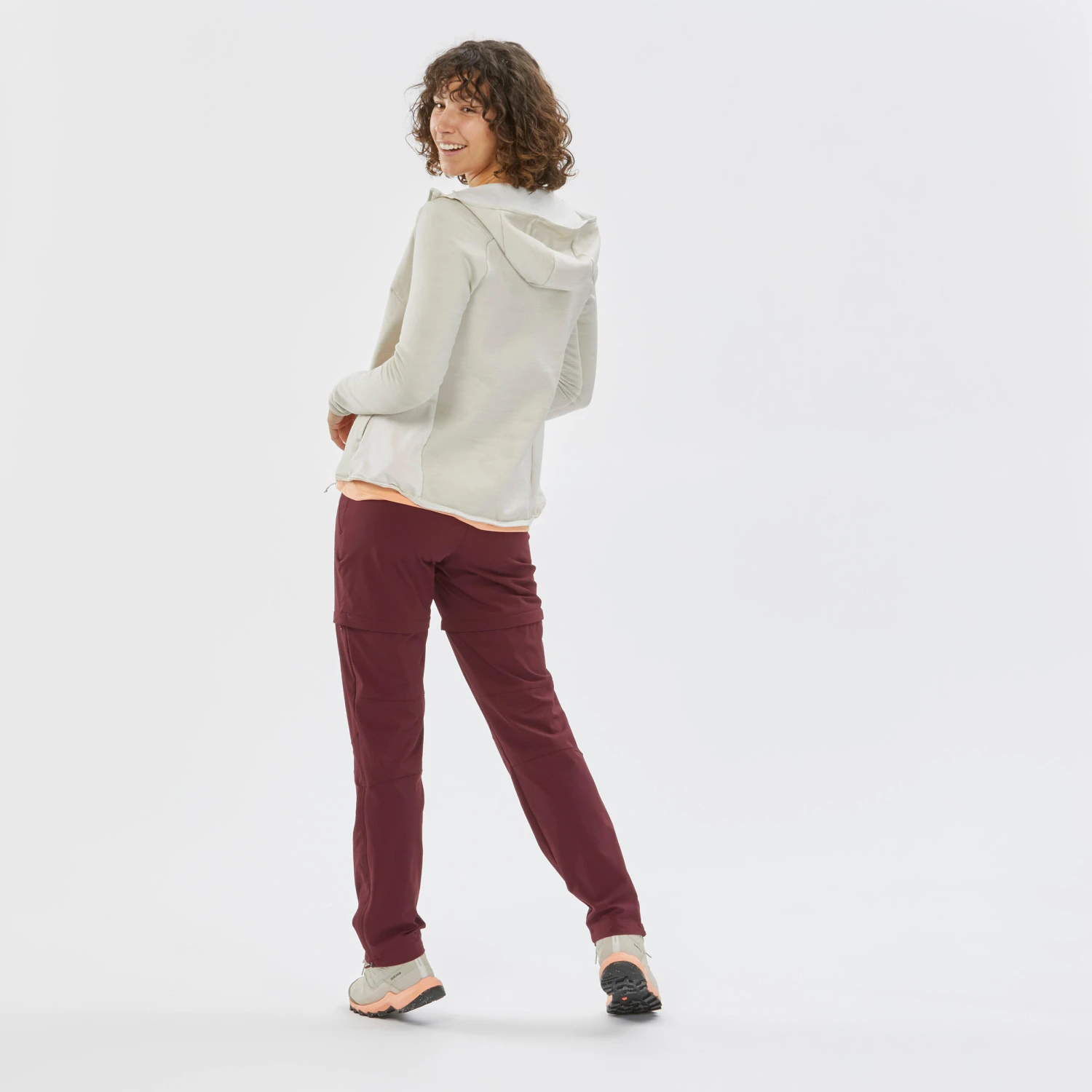 Quechua Women's Convertible Mountain Hiking Trousers - Image 4