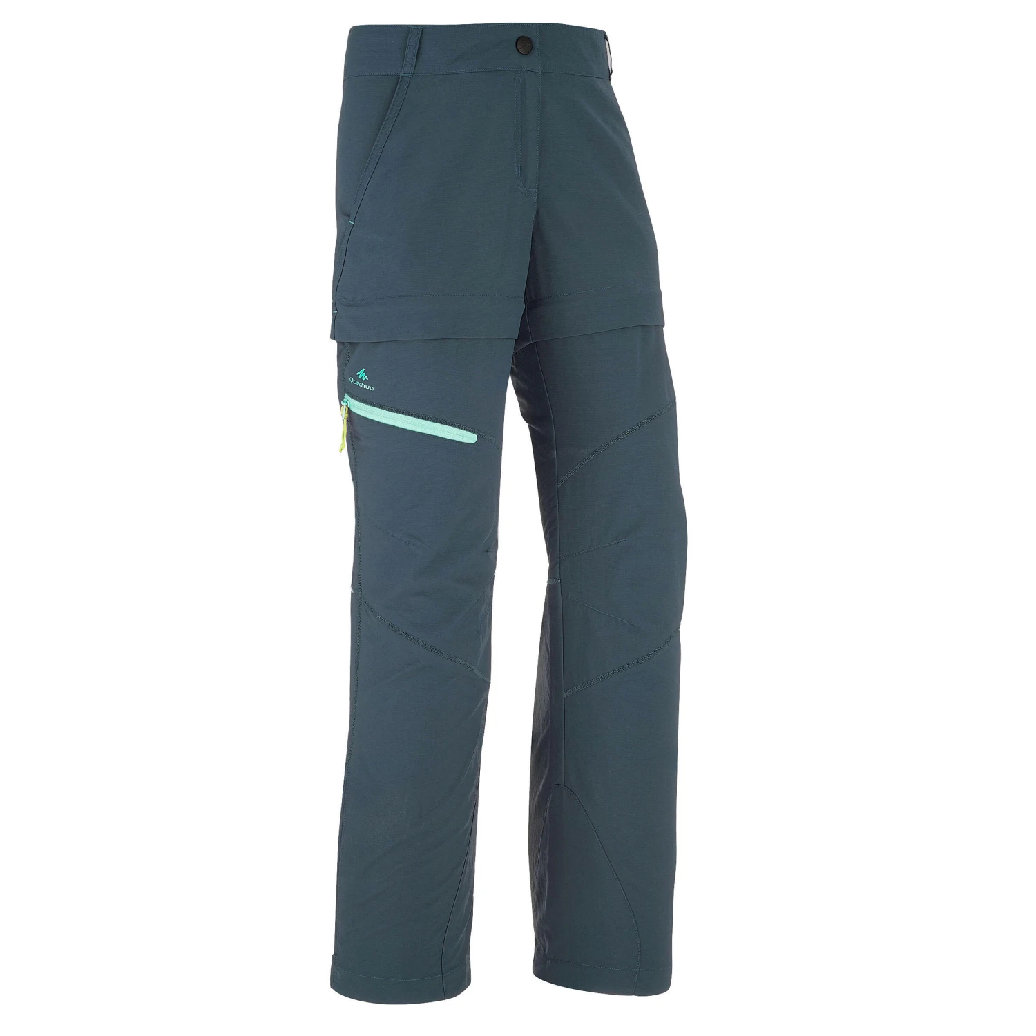 Quechua Kids’ Modular Hiking Trousers MH500 Aged 7 - Image 11