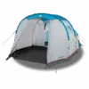 Quechua 4 Man Tent With Poles